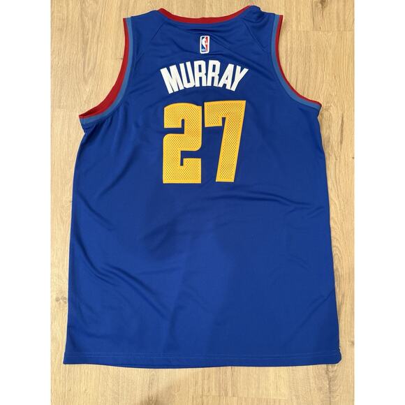 Denver Nuggets Mile High City Jersey Jamal Murray 27 Nike Swingman Size 50 - Picture 5 of 5